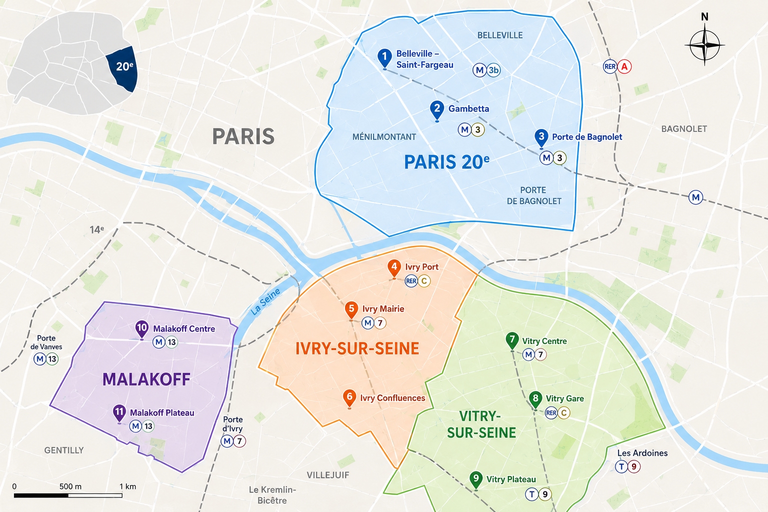 Laboratoires LCSH de dépistage IST à Paris, Saint-Maurice, Ivry, Vitry et Malakoff